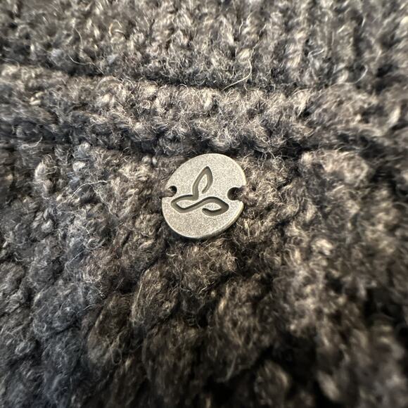 Prana Elsin Cardigan Sweater Womens XS Gray Heavy Duster Cottagecore Boho - Picture 13 of 16